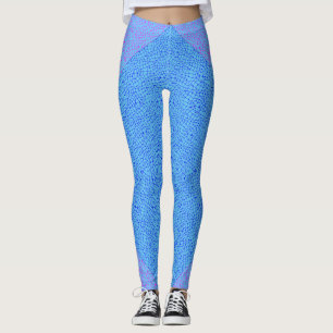 Nettopatroon 05 Indigo LBlue BG Leggings