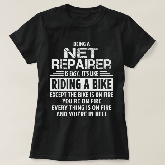 Nettoreparateur T-shirt (Design voorkant)