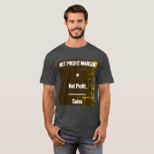 "Nettowinstmarge" T-shirt (Voorkant volledig)