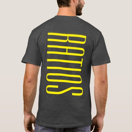 "Nettowinstmarge" T-shirt (Achterkant)