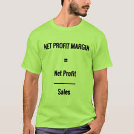 "Nettowinstmarge" T-shirt