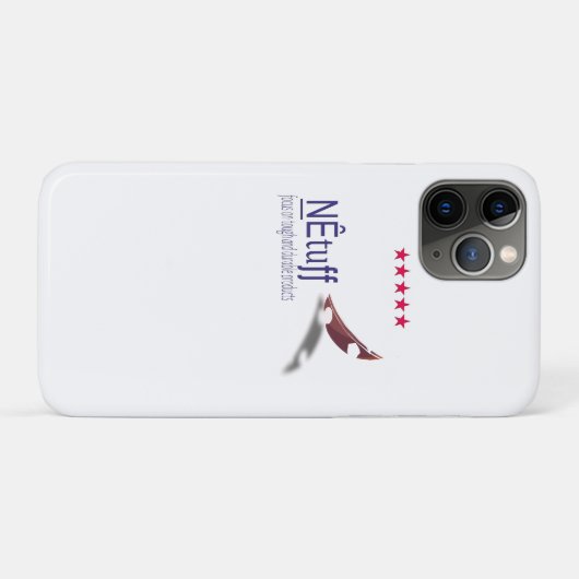 NEtuff – Robuust, technisch geïnspireerd logo voor Case-Mate iPhone Case (Achterkant (horizontaal))