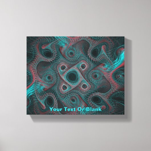 Netwerk Canvas Afdruk (Voorkant)