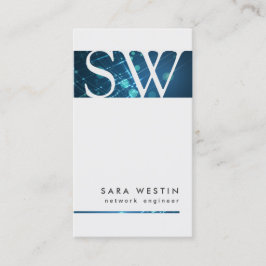 Netwerk Engineer Monogram Circuits Visitekaartje