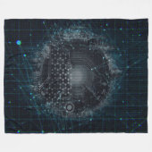 NETWERK FLEECE DEKEN (Voorkant (Horizontaal))