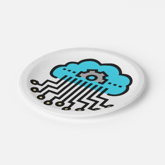 Netwerk Papieren Bordje (Gekanteld)