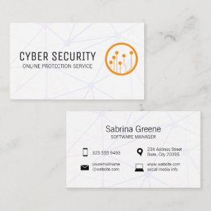 Netwerk   Tech Circuitry-Logo Visitekaartje