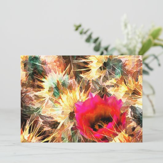 Netwerk van de Cactus-naalden Kaart (Staand voorkant)