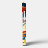 Netwerk van meerkleurige driehoeken Case-Mate iPhone case (Achterkant / Links)