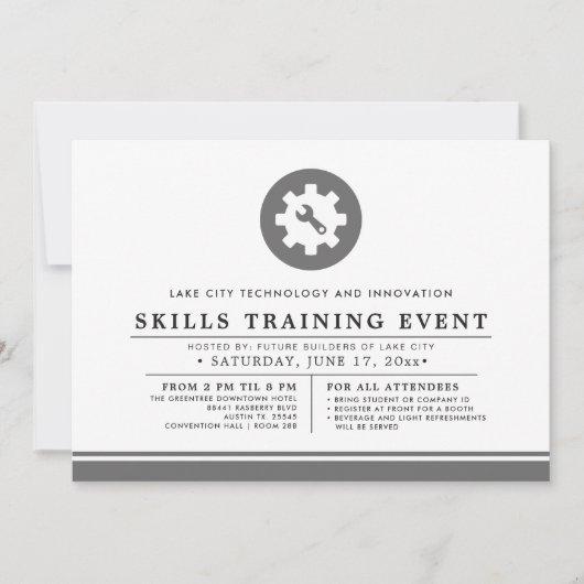 Netwerkbeheerder | Minimaal trainingsevenement Kaart (Voorkant)