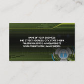 Netwerkbeveiliging | Cyberbescherming | Codering Visitekaartje (Achterkant)