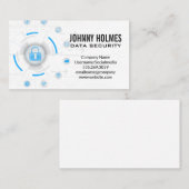 Netwerkbeveiliging | Cyberbeveiliging Visitekaartje (Voorkant / Achterkant)