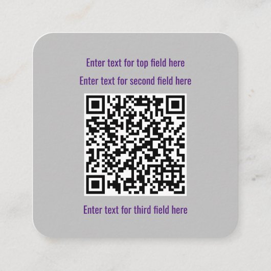 Netwerkbeveiliging en pen testen - Vrouw engineer Vierkante Visitekaartje (Achterkant)