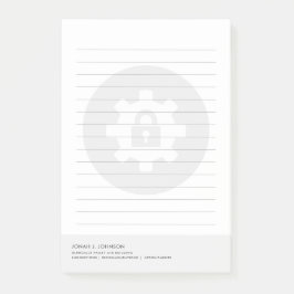 Netwerkbeveiligingsanalist | Minimale stijl Post-it® Notes