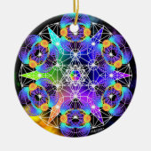 Netwerken/biologisch proces keramisch ornament (Voorkant)