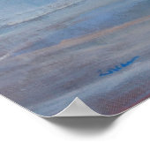 Netwerken - Jongen met net bij Beach Poster (Hoek)