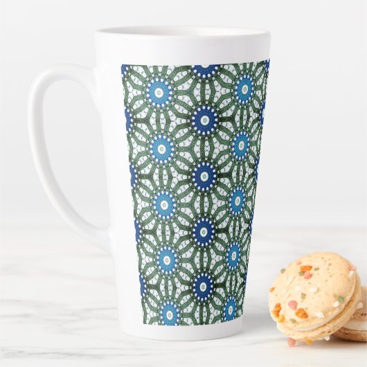 Netwerken  latte mok (In situ)