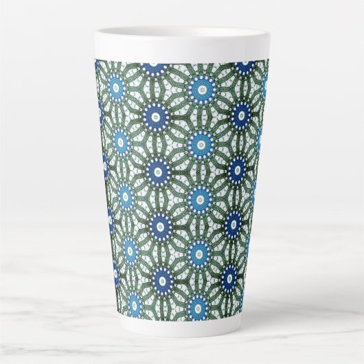Netwerken latte mok (Voorkant)
