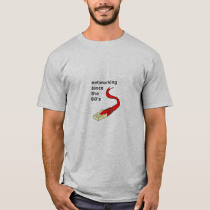 Netwerken (licht) t-shirt