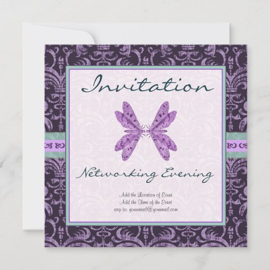 Netwerken, Matchmaking, Communicatie Gebeurtenis Kaart (Voorkant)