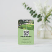 Netwerken QR-code Verticale bedrijfsauto Visitekaartje (Staand voorkant)