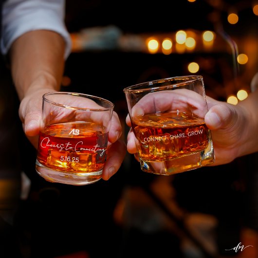 Netwerken Whisky Glas