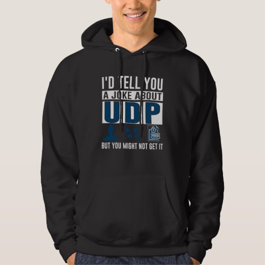 Netwerkexpert voor software-ingenieurs en programm hoodie (Voorkant)