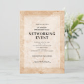 Netwerkgebeurtenis Stijlvolle marmeren achtergrond Kaart (Staand voorkant)