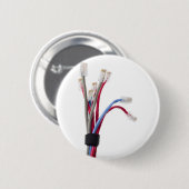 Netwerkkabels Ronde Button 5,7 Cm (Voorkant /achterkant)