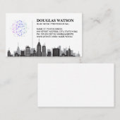NetwerkLogo | City Skyline Visitekaartje (Voorkant / Achterkant)