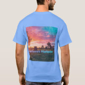 Netwerkmarketeer Sunset T-shirt (Achterkant)