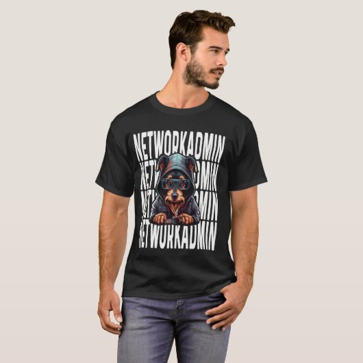 Network Admin Sysadmin Network Engineer T-shirt (Voorkant volledig)