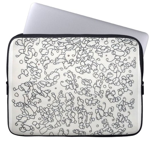 Network Computer hoesje Laptop Sleeve (Voorkant)