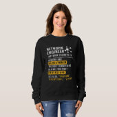 Network Engineer Definition Sweatshirt (Voorkant volledig)