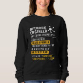 Network Engineer Definition Sweatshirt (Voorkant)