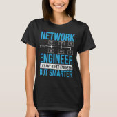 Network Engineer Network Engineering Cloud Server T-shirt (Voorkant)