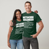 Network Engineer Noun Data Science Geek Student T-shirt (Unisex)