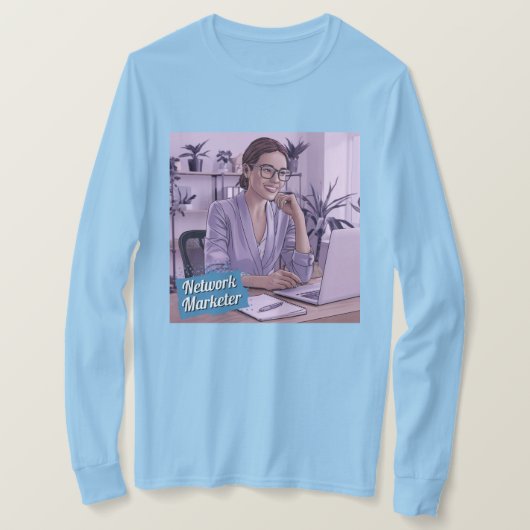 Network Marketeer Carrière T-shirt (Design voorkant)