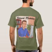 Network Marketeer Carrière T-shirt (Achterkant)