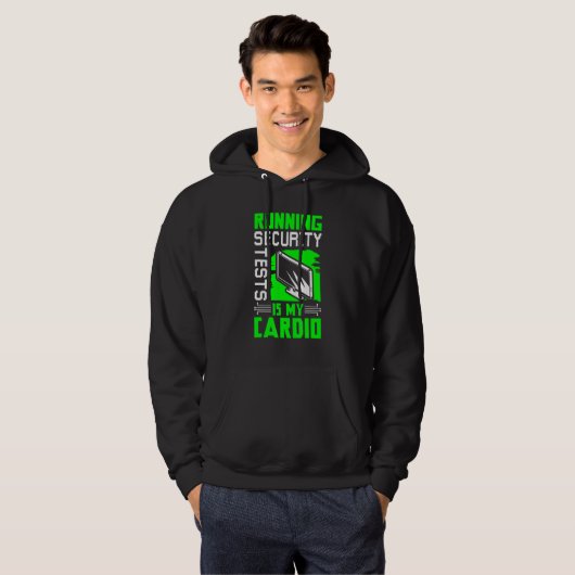 Network Security Specialist & Cyber Warrior Hoodie (Voorkant volledig)