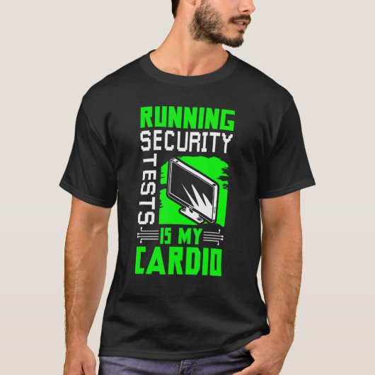 Network Security Specialist & Cyber Warrior T-shirt (Voorkant)