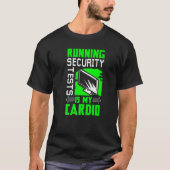 Network Security Specialist & Cyber Warrior T-shirt (Voorkant)