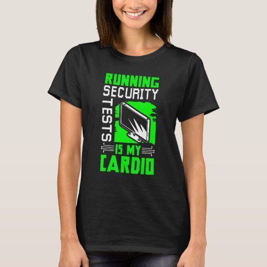 Network Security Specialist & Cyber Warrior T-shirt (Voorkant)