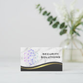 Network Tech-Logo Visitekaartje (Staand voorkant)