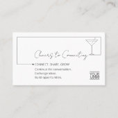 Networking Business Card Visitekaartje (Voorkant)