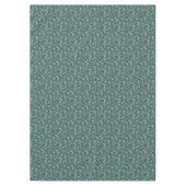 Networking Neurons op Blauwgroen - naadloos patroo Tafelkleed (Voorkant)