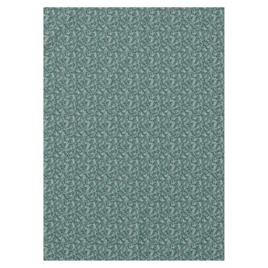 Networking Neurons op Blauwgroen - naadloos patroo Tafelkleed (Voorkant)