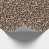 Networking Neurons op rood - naadloos patroon. Cadeaupapier (Hoek)