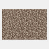 Networking Neurons op rood - naadloos patroon. Inpakpapier Vel (Voorkant 3)