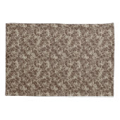 Networking Neurons op rood - naadloos patroon. Kussensloop (Achterkant)